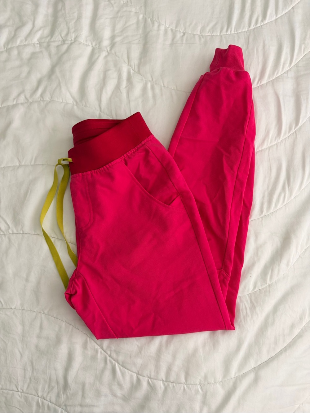 FIGS Hot Pink Zamora jogger pants - XXS